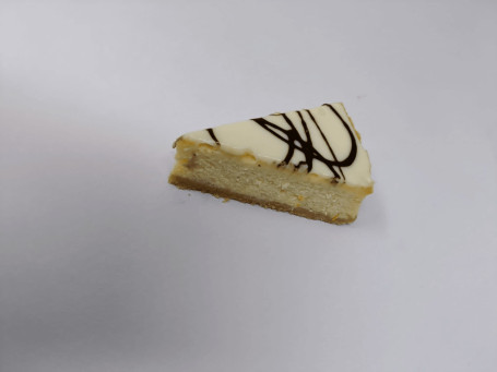 Witte Chocolade Gebakken Cheesecake Segment