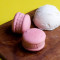 Bessenmacaron Met Ijs