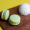 Pistache Macaron Met Ijs