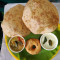 Poori (2 Nos) Vadai (1 No) (Serves 1)