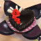 Surprise Bomb Cake Heart Shape