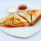 Veg Schezwan Cheese Grilled Sandwich