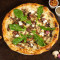 9 Mushroom Onion White Pizza