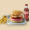 Aloo Tikki Burger Normale Friet Cola 250 Ml