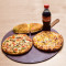 Combo Just 2 (Any 7 2 Veg Doubles Pizza Pocket Calzone Coca Cola 250 Ml)