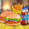 Chicken Snacker Junior Gebakken Kip Dilli 6 Friet Groot 2 Pepsi (250 Ml)