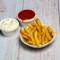 Seasoning Fries With Cheesy Dip