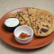 2 Aloo Parantha+Dahi +Butter