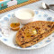 Aloo Paratha. Pickle) Dahi)