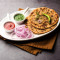 Aloo Paneer Achari Parantha