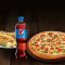 Peppy Paneer Pizza Garlic Bread Cold Drink 250 Ml