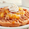 Apple Streusel Waffle