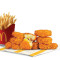 Cheesy Veg Nuggets 9 Stuks Friet (M) Piri Piri Kruidenmix