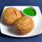 Kachori 1 Plate Dahi Or Green Chutney