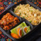 Veg Fried Rice With Manchurian (Gravy)