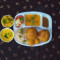 Desi Ghee Dal Bafla Special Thali