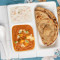 Butter Paneer Masala With 2 Laccha Paratha And Boondi Raita