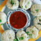 Steam Vegetable Momos (6 Pcs)