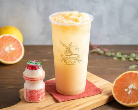 葡萄柚果粒多多 Grapefruit Yakult Tea