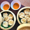 Steamed Cheese Corn Momo 5 Pcs