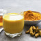 Turmeric Milk With Kesar Almonds