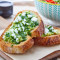 Smashed Avocado, Feta And Chimichurri Sauce Rsf Nf