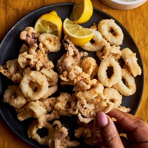 Gefrituurde Calamari