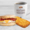 Combo Chef-D’oeuf Avec Bacon Sur Muffin Anglais Engelse Muffin Bacon Egger Combo