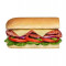 Pizza Melt Subway Six Inch Reg;