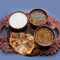 Paneer Pyaaz Chur Chur Naan Thali