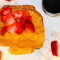 French Toast With Cream Strawberries