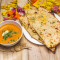 Cheese Naan With Gravy (Veg