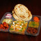 Maharaja Thali (Paneer(150 Ml +Dal Fry(150 Ml +Mix Veg+Rice+3Roti+ 1Laccha+Papad+Salad+ Sweet(1 Pcs .