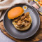 Rì Shì Shāo Ròu Dàn Bǎo Egg Burger With Japanese Roasted Pork