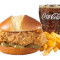 Zuidelijke Fried Chicken Sandwich-Combi