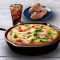 Cǎi Shū Xiān Gū Bǐ Sà Dú Xiǎng Cān Vegetable Delight Pizza Exclusive Meal