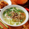 Xiāng Gū Ròu Sī Pào Fàn Pork Strips Rice In Soup With Taiwan Mushroom