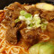 N05. Braised Beef Brisket With Tendon Fat Noodles Hóng Shāo Niú Ròu Miàn