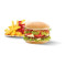 Old School Burger Met Max Fries Voor Free