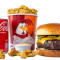 Combo Burger, Pop Chicken Coca-Cola