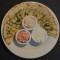 Mixed Dips With Pita Bread