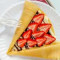 Strawberries Short Crepe