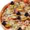 Romana Vegan Giardiniera Een Grotere, Dunnere, Knapperigere Pizza (V) (Ve)