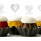 White Hearts Bundtinis Kenmerkend Assortiment