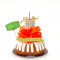 Delicious Wishes 20 Cm Versierde Bundtcake