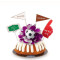 Mvp – Voetbal 8” Versierde Bundt Cake