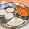 Idli With Chutney Sambar