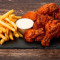 16 Pcs Crispy Wings Fries Combo