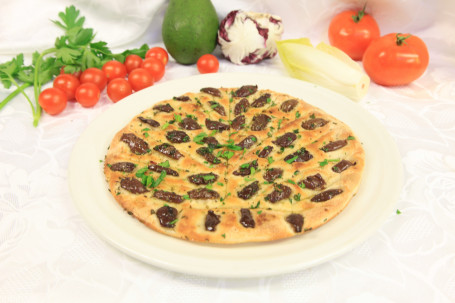 Pizza Bread With Olives (G)