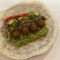 Falafel And Guacamole Wrap